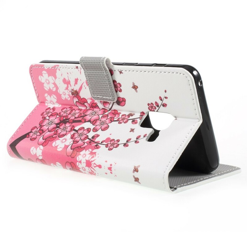 Samsung Galaxy A8 Case 2018 Trooppiset kukat