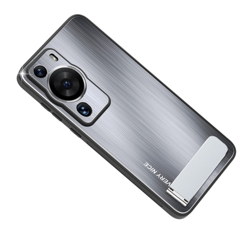 Huawei P60 Pro Harjattu alumiini suojakuori
 jalustan kanssa