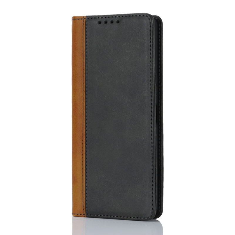 Flip Cover Sony Xperia 1 V Keinonahka
 Kaksivärinen