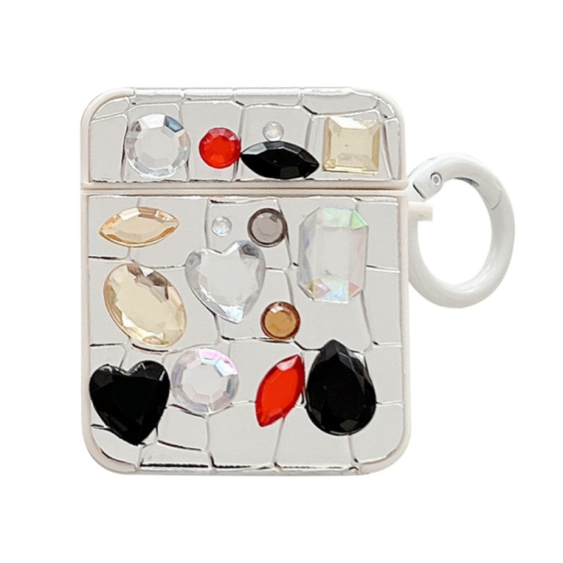 Suojakuori AirPods 2 / 1 Metallic Croco Tarrat Tarrat