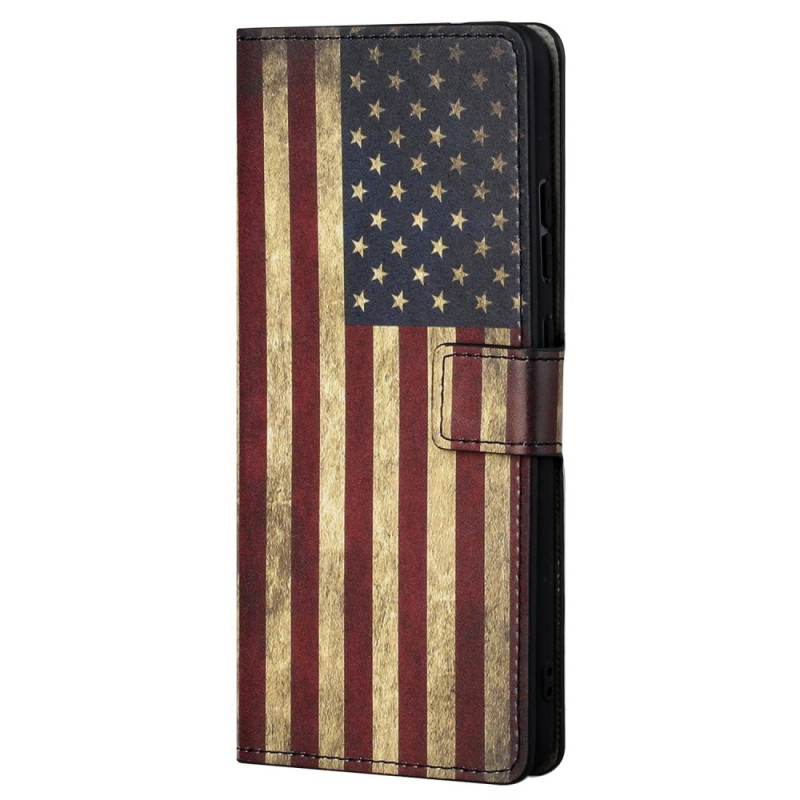 Moto G82 5G / G52 Suojakuori
 Vintage Amerikan lippu