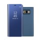 Näytä kansi Samsung Galaxy S8 Plus peili ja nahkatehoste