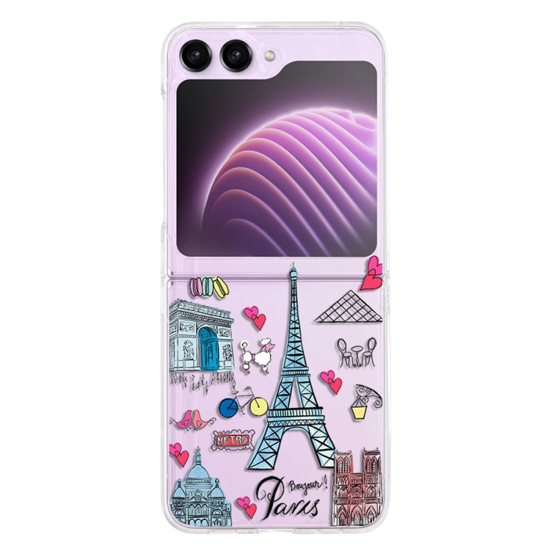 Samsung Galaxy Z Flip 5 läpinäkyvä suojakuori
 Pariisi