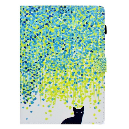 iPad Air / Air 2 Kotelo Kissa ja terälehdet