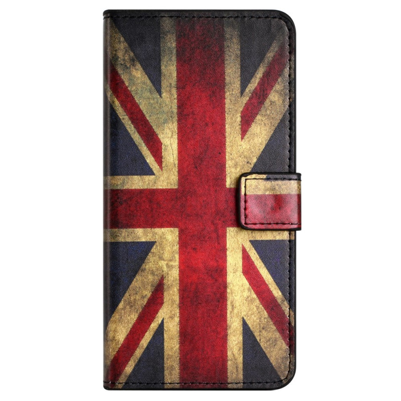 Xiaomi Redmi 12 Vintage UK Flag Suojakuori
