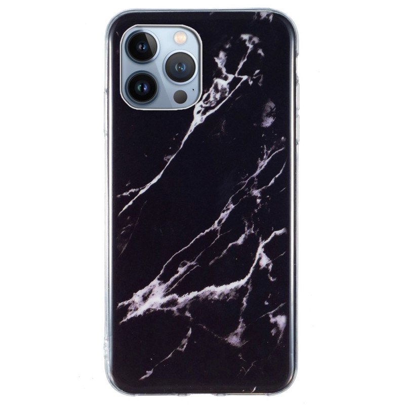 Intensiivinen marmori iPhone 15 Pro suojakuori
