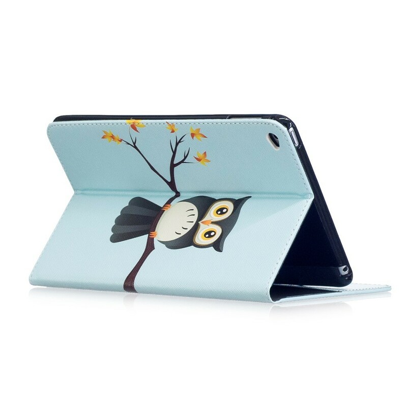 iPad Mini 4 Kotelo Pöllö istui oksalla