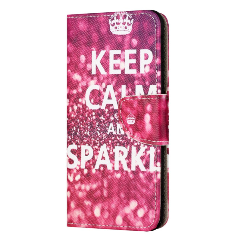 Suojakuori
 iPhone 15 Plus Keep Calm and Sparkle (Pysy rauhallisena ja säihkyä)