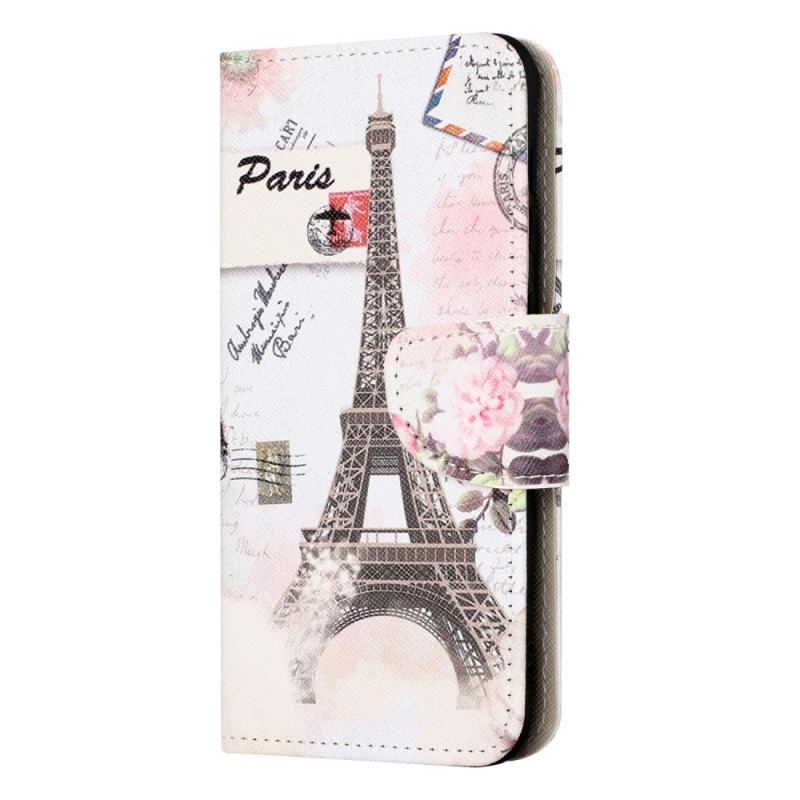 iPhone 15 Plus Vintage Eiffel-tornin suojakuori
