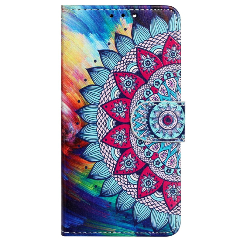 Suojakuori
 iPhone 15 Mandala Flashy, jossa kiinnityslenkki