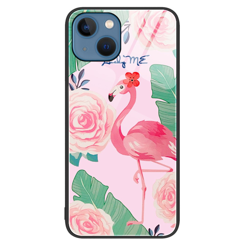 Vaaleanpunainen flamingo iPhone 15 Plus suojakuori
