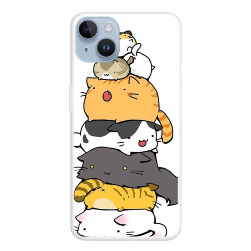 Suojakuori
 iPhone 15 Plus Tas de Chats