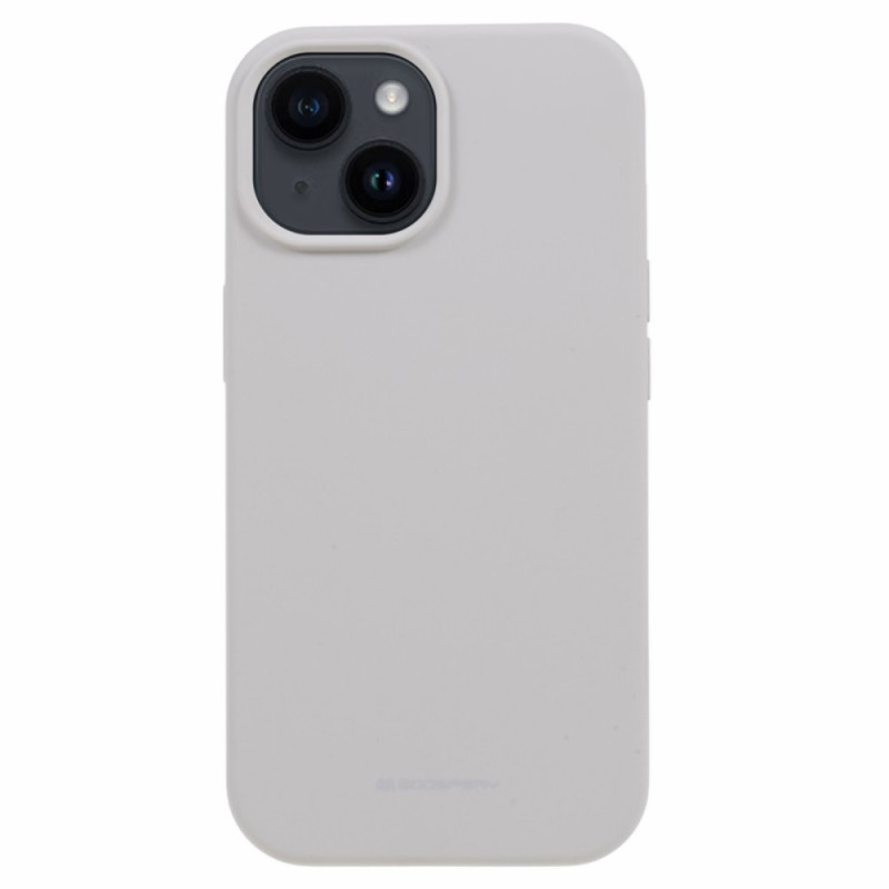 Goospery iPhone 15 Plus nestemäinen
mäinen silikoni suojakotelo
 elohopea
