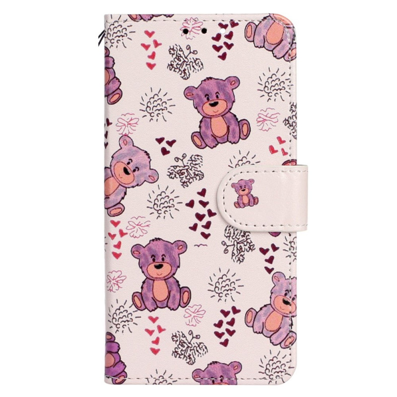 Suojakuori
 iPhone 15 Pro Teddy Bear kantolenkki
lla