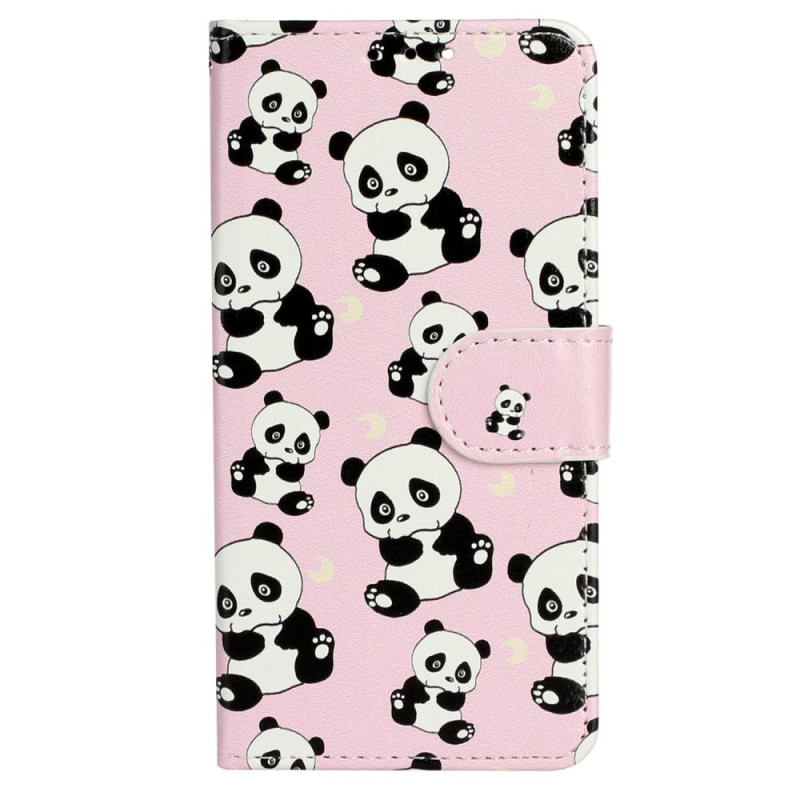 Suojakuori
 iPhone 15 Pro Small Pandas ja kantolenkki
