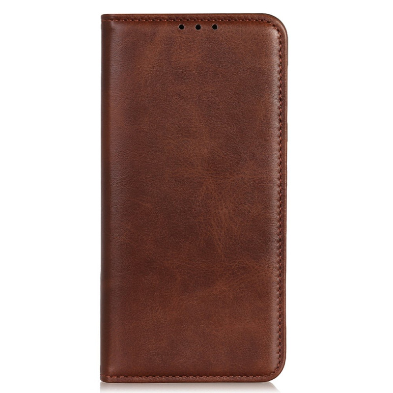 Flip Cover Google Pixel 8 Cuir Fendu Classique