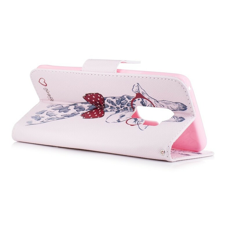 Samsung Galaxy S9 Plus Intello kirahvi kotelo