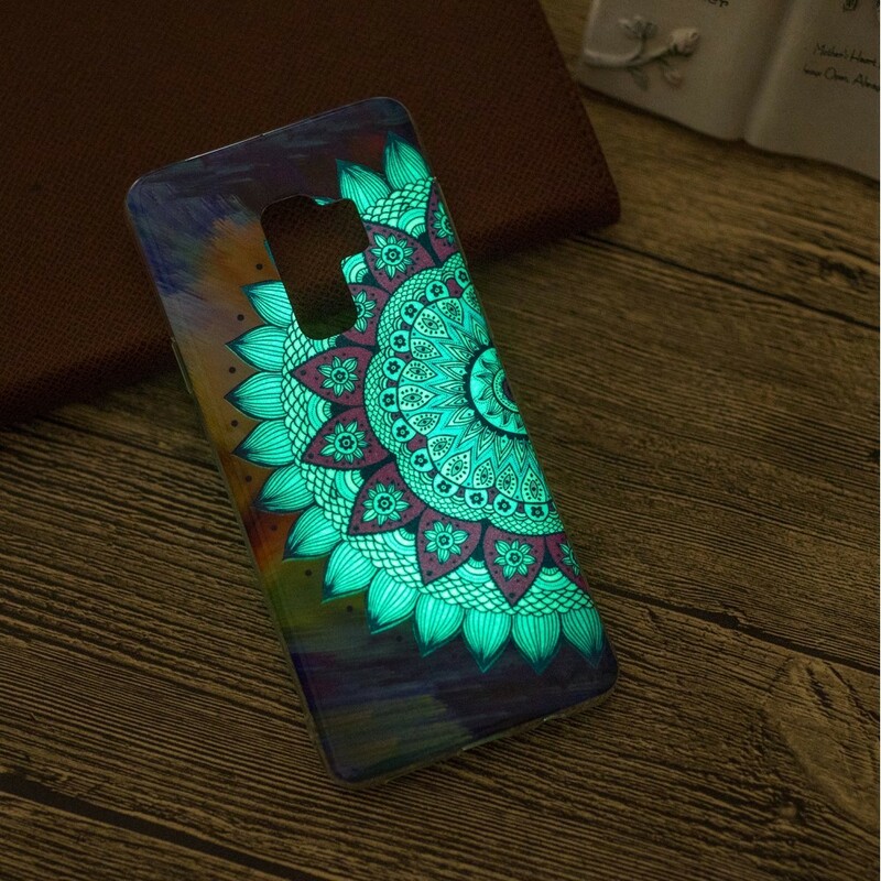 Samsung Galaxy S8 Kotelo Mandala Värillinen Fluorescent