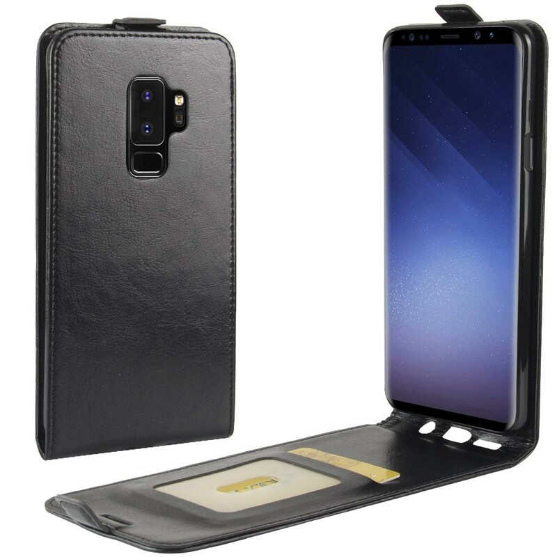 Samsung Galaxy S9 Plus taittuva nahkakotelo