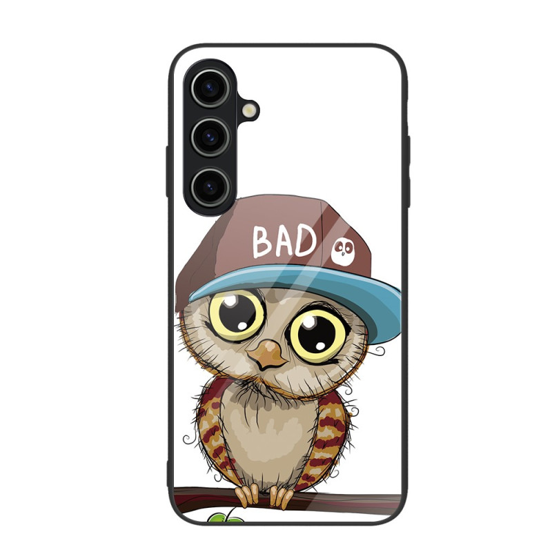 Samsung Galaxy S23 FE Kova lasi suojakotelo
 Bad Owl
