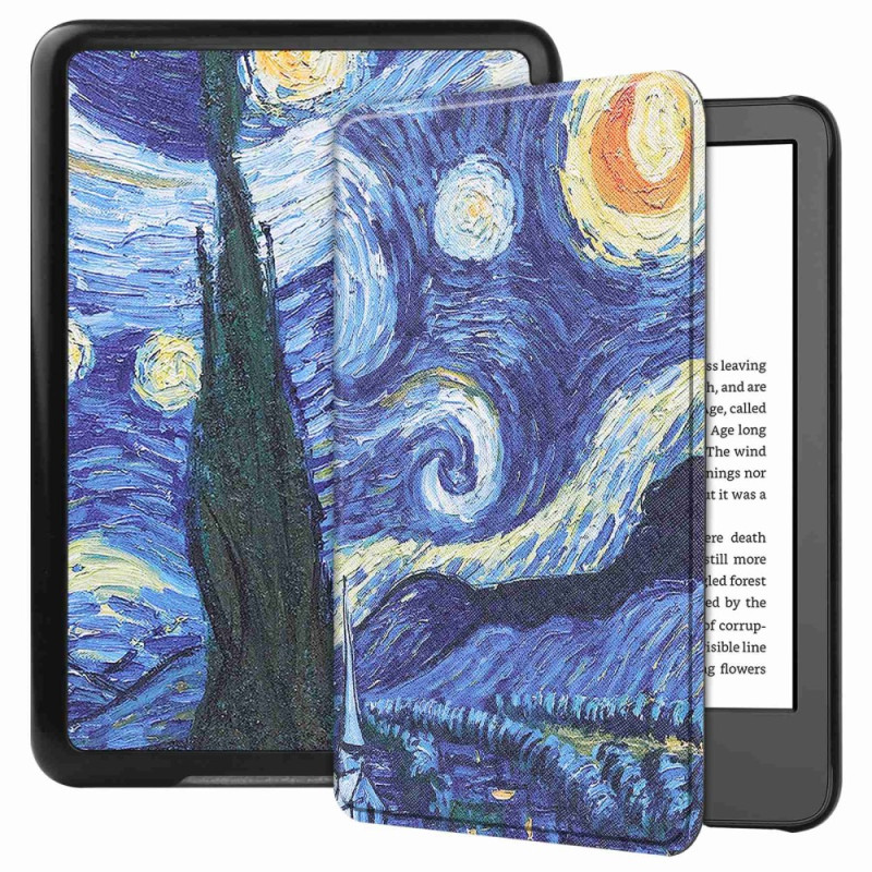 Kindle 11 (2022) Starry Night -suojakuori
