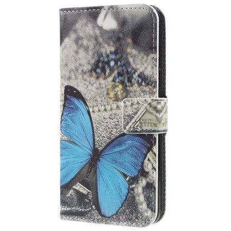 Samsung Galaxy S9 sininen perhonen Case