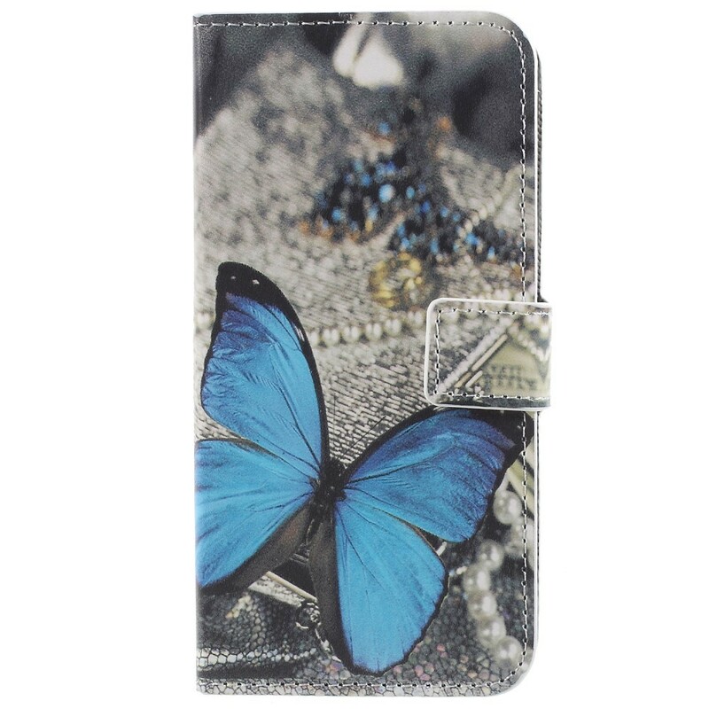 Samsung Galaxy S9 sininen perhonen Case