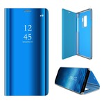 Näytä kansi Samsung Galaxy S9 peili ja nahkatehoste