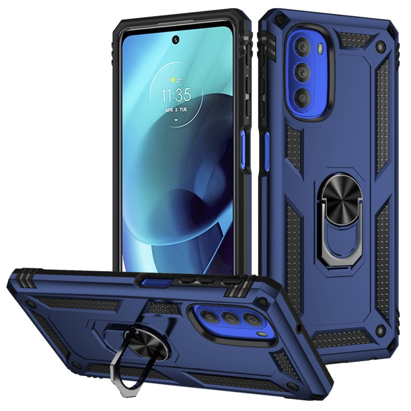 Moto G51 5G magneja
tinen suojakuori
renkaalla