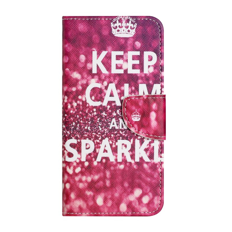 Moto G14 Keep Calm and Sparkle Suojakuori
