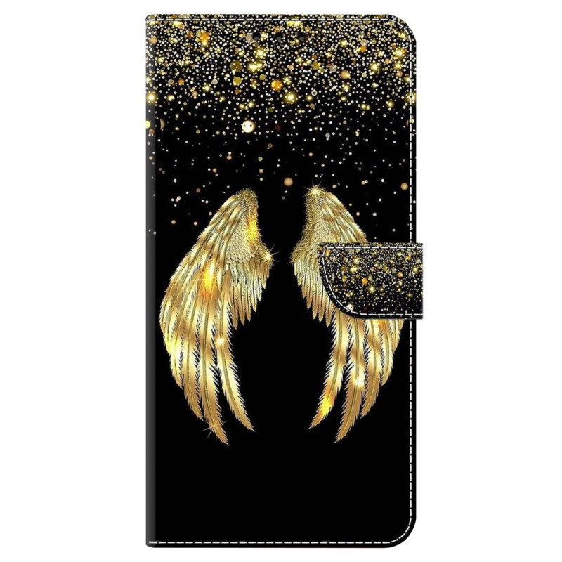 Samsung Galaxy S24 5G Gold Wings Suojakuori
