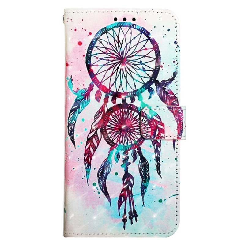 Samsung Galaxy S24 5G Akvarelli Dreamcatcher Suojakuori
 Punainen