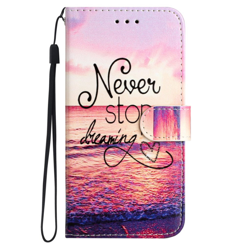 Samsung Galaxy S24 5G Midnight Never Stop Dreaming kantolenkki
 suojakuori
