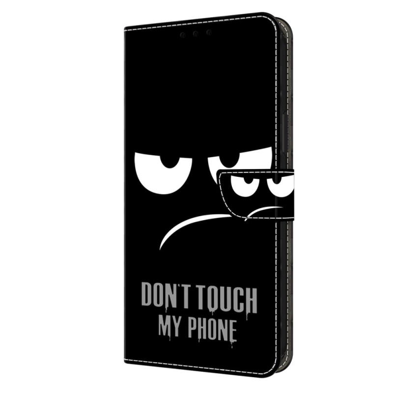 Housse Motorola Moto G84 5G Don't Touch my Phone 3D