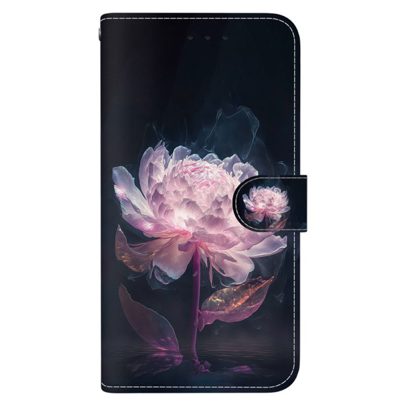 Moto G84 5G Purple Peony kantolenkki
n suojakuori
