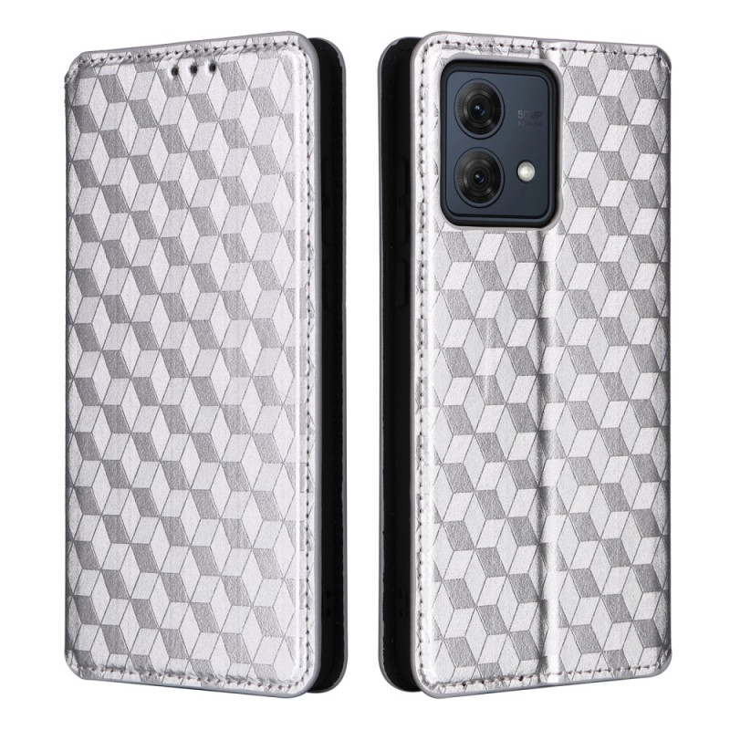 Flip Cover Moto G84 5G 5G 3D Vinoneliö
