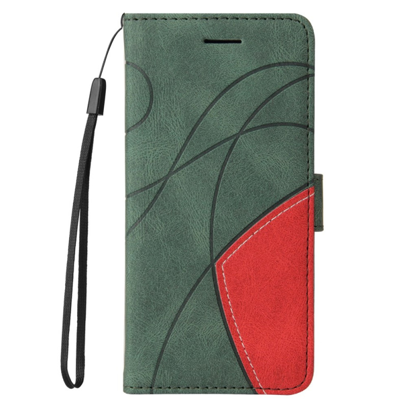 Housse Moto G54 5G Bicolore à Lanière