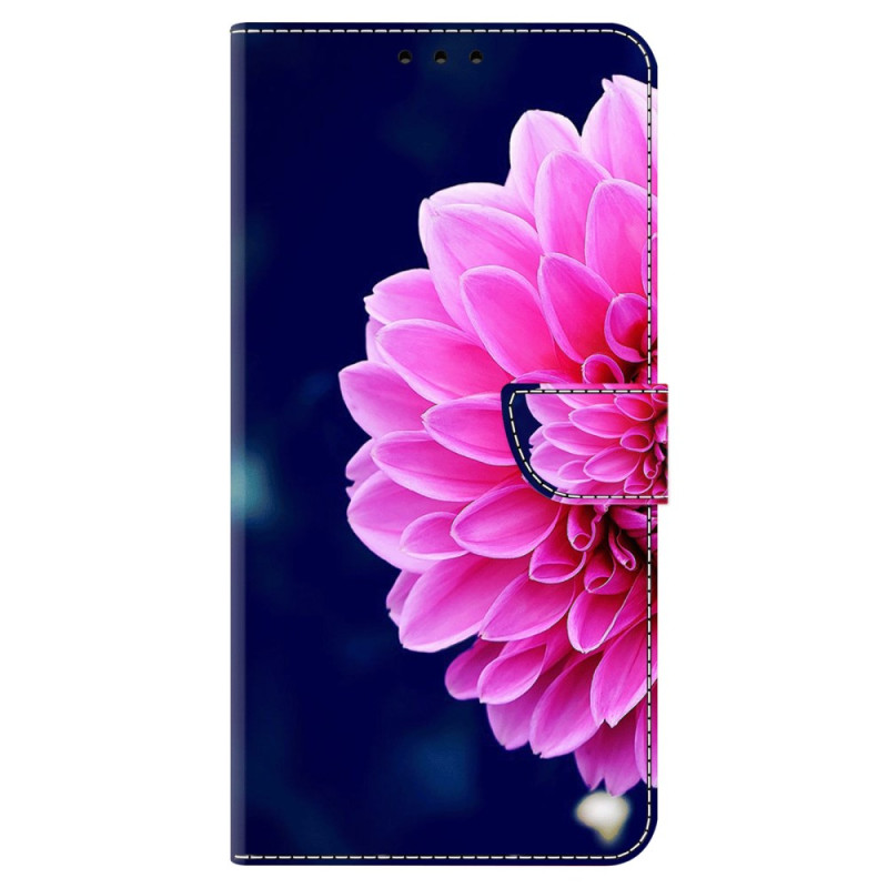 Xiaomi Redmi 13C / Poco C65 Suojakuori
 Vaaleanpunaisja
 kukat sinisellä taustalla