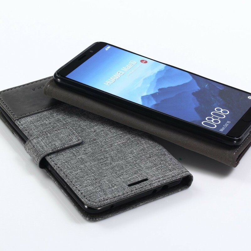 Huawei Mate 10 Pro Case Muxma kangas ja nahka vaikutus Huawei Mate 10 Pro Case Muxma kangas ja nahka vaikutus