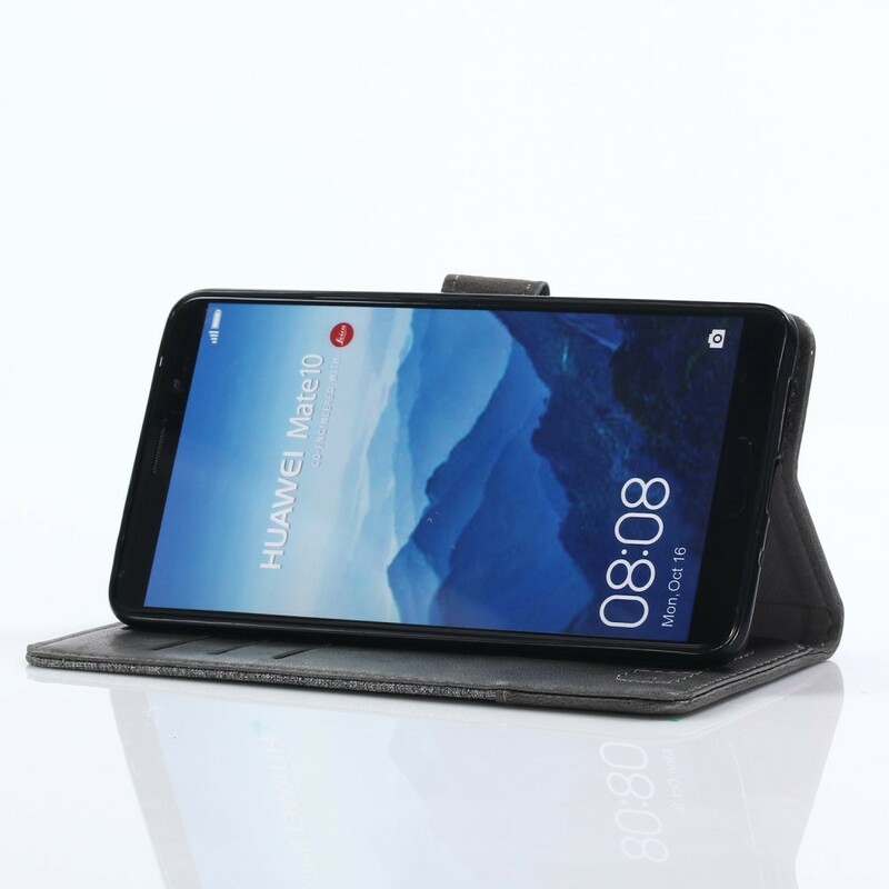 Huawei Mate 10 Pro Case Muxma kangas ja nahka vaikutus Huawei Mate 10 Pro Case Muxma kangas ja nahka vaikutus