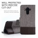 Huawei Mate 10 Pro Case Muxma kangas ja nahka vaikutus Huawei Mate 10 Pro Case Muxma kangas ja nahka vaikutus