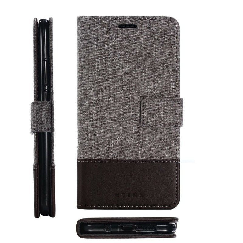 Huawei Mate 10 Pro Case Muxma kangas ja nahka vaikutus Huawei Mate 10 Pro Case Muxma kangas ja nahka vaikutus