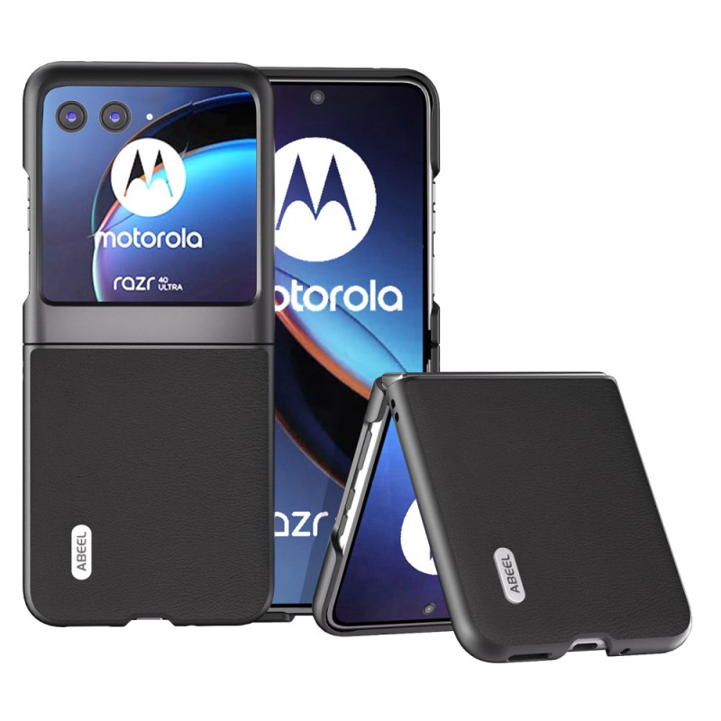 Kansi Motorola Razr 40 Ultra 5G Tyyli
 Nahka ABEEL