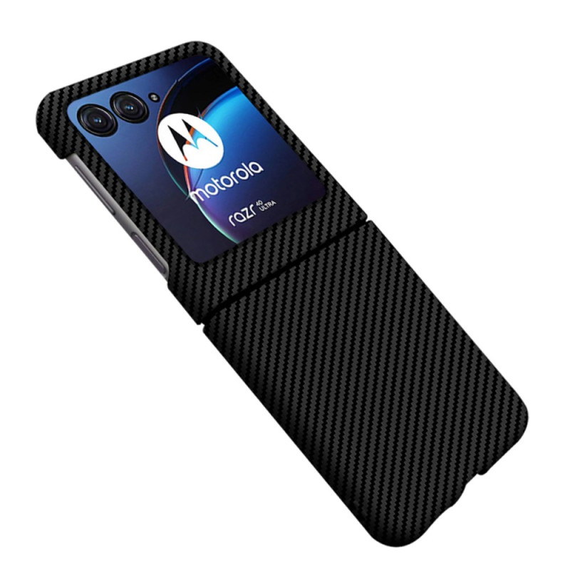 Motorola Razr 40 Ultra kaksivärinen hiilikuituinen suojakuori
