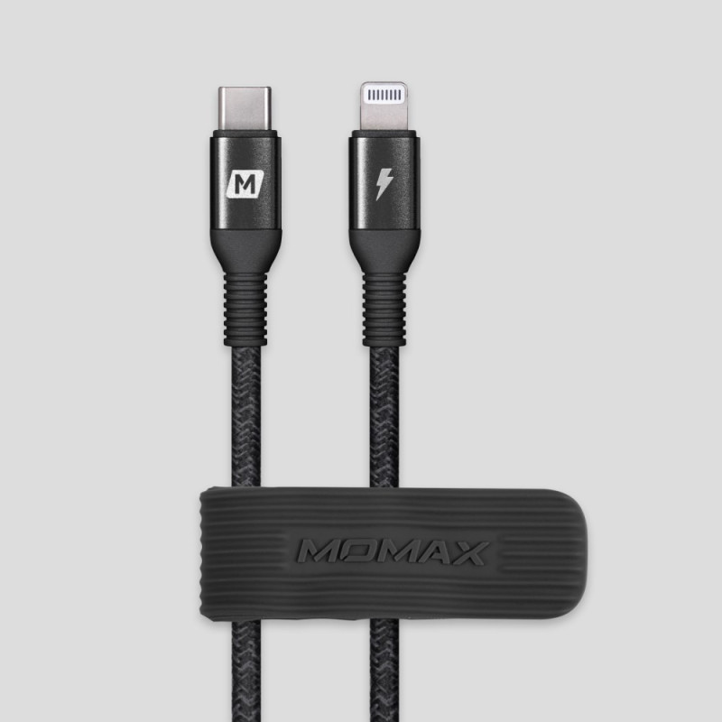 MOMAX 2.2m Lightning - USB-C pikalataus- ja tiedonsiirtokaapeli (Lightning - USB-C)