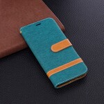 Samsung Galaxy S9 Kangas ja nahka Effect Case hihnalla Samsung Galaxy S9 Kangas ja nahka Effect Case hihnalla