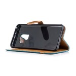 Samsung Galaxy S9 Kangas ja nahka Effect Case hihnalla Samsung Galaxy S9 Kangas ja nahka Effect Case hihnalla