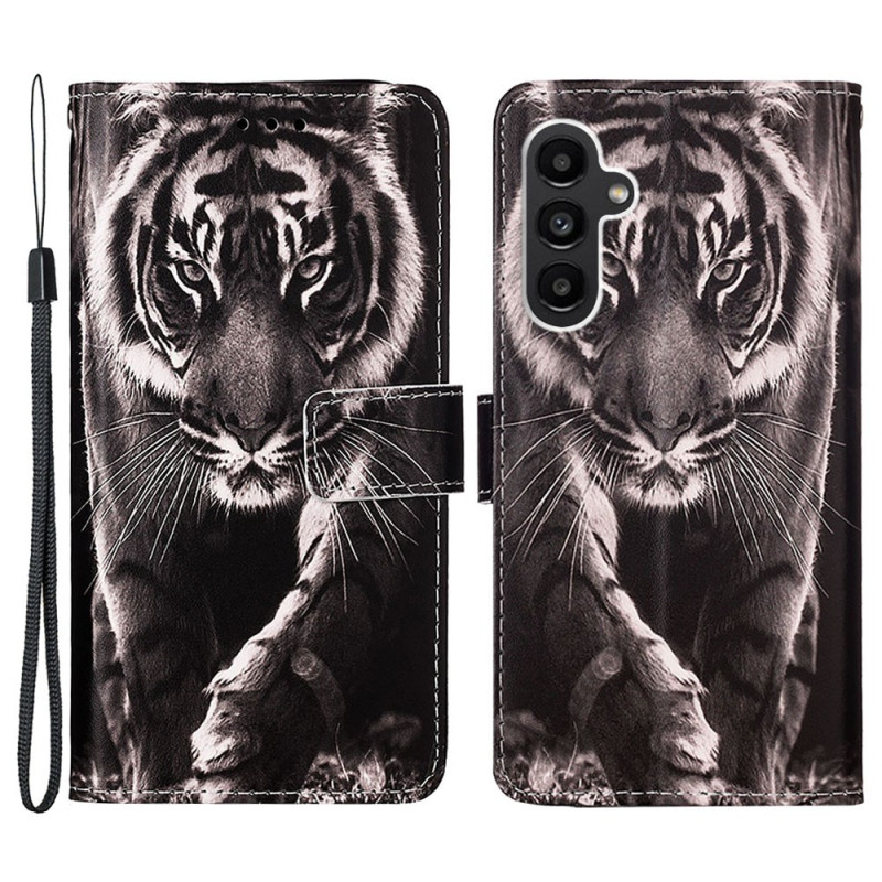 Samsung Galaxy A25 5G Tiger kantolenkki
 suojakotelo
