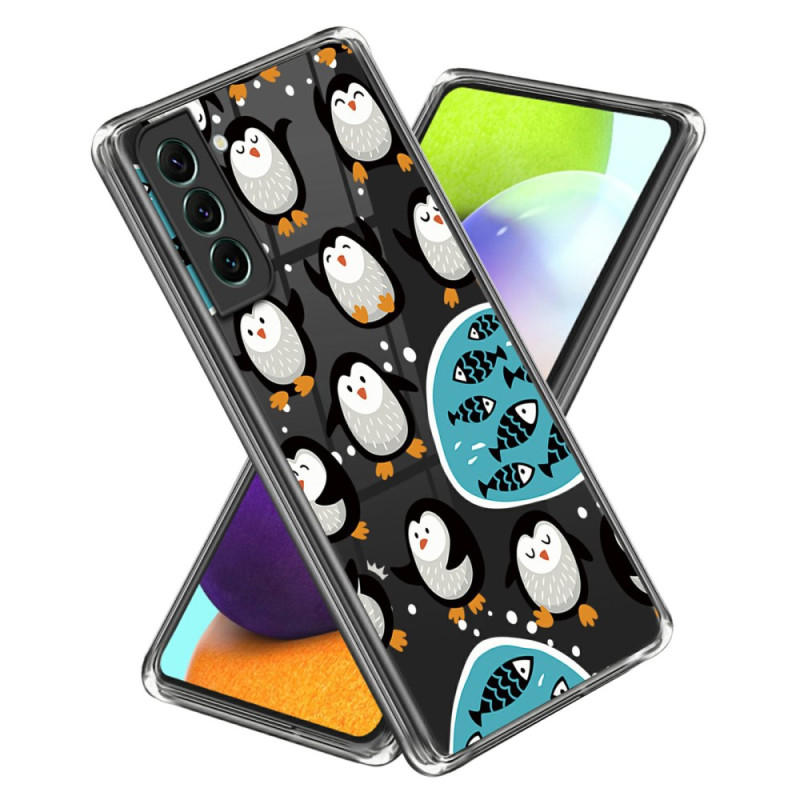 Samsung Galaxy S24 Plus 5G Pingviinit Suojakuori
