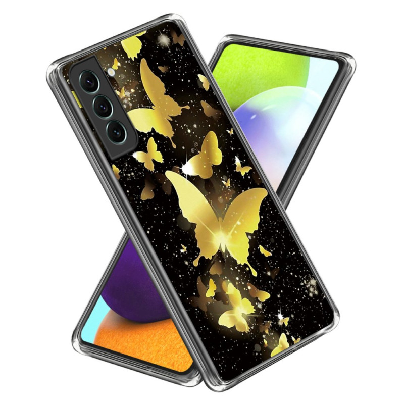 Samsung Galaxy S24 Plus 5G Kulta perhosja
 Suojakuori
